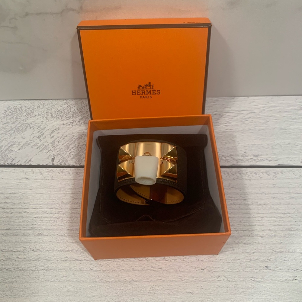 Hermes Collier De Chien (CDC) Bracelet Size Small
